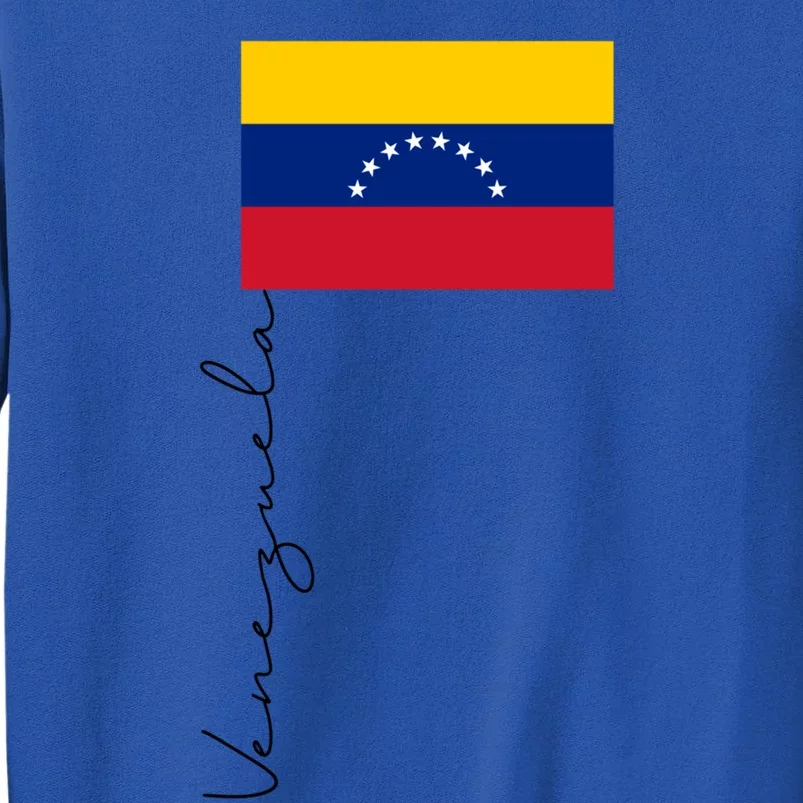 Venezuela Patriotic Pole Signature Flag Cute Gift Tall Sweatshirt