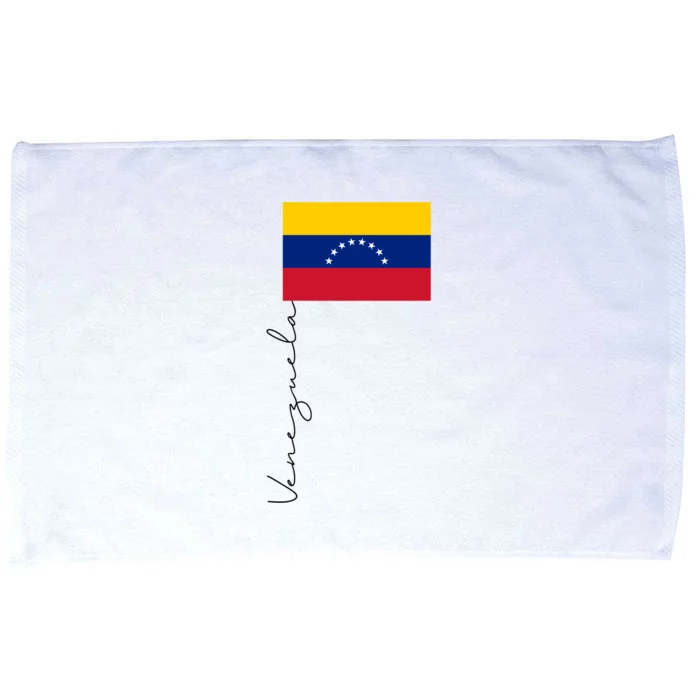 Venezuela Patriotic Pole Signature Flag Cute Gift Microfiber Hand Towel