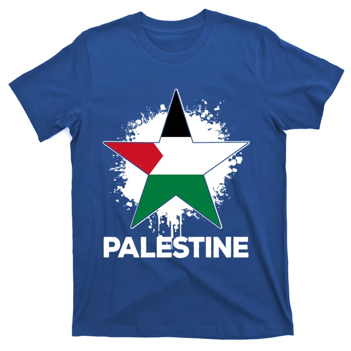 Vintage Palestinian Palestine Flag Gift T-Shirt