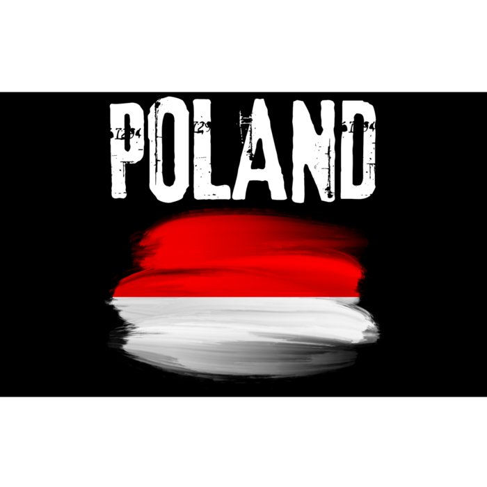 Vintage Poland Polska Polish Flag Souvenir Gift Bumper Sticker