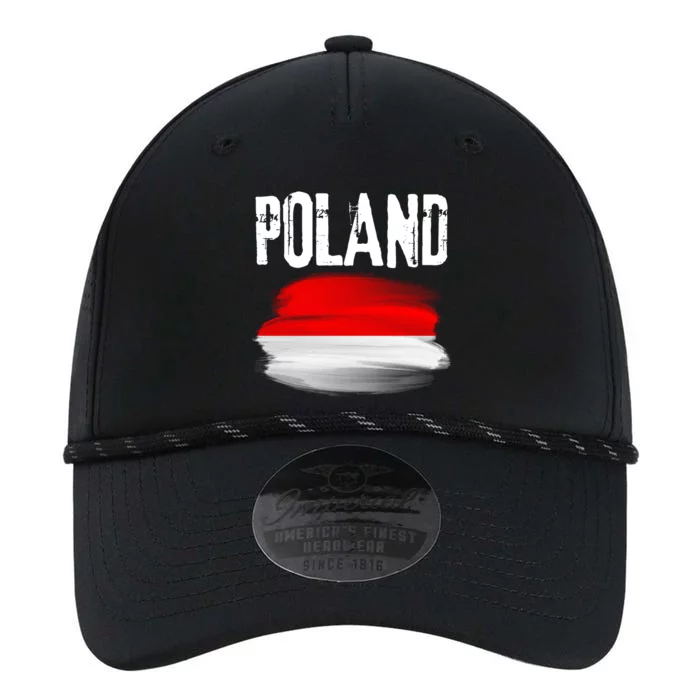 Vintage Poland Polska Polish Flag Souvenir Gift Performance The Dyno Cap