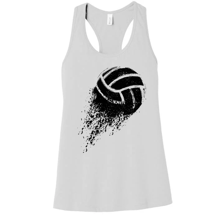 Volleyball Player Retro Women's Racerback Tank