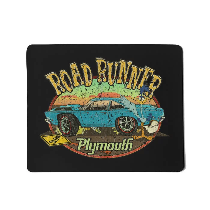 Vintage Plymouth's Road Runner 1968 Classic Car Gift Mousepad