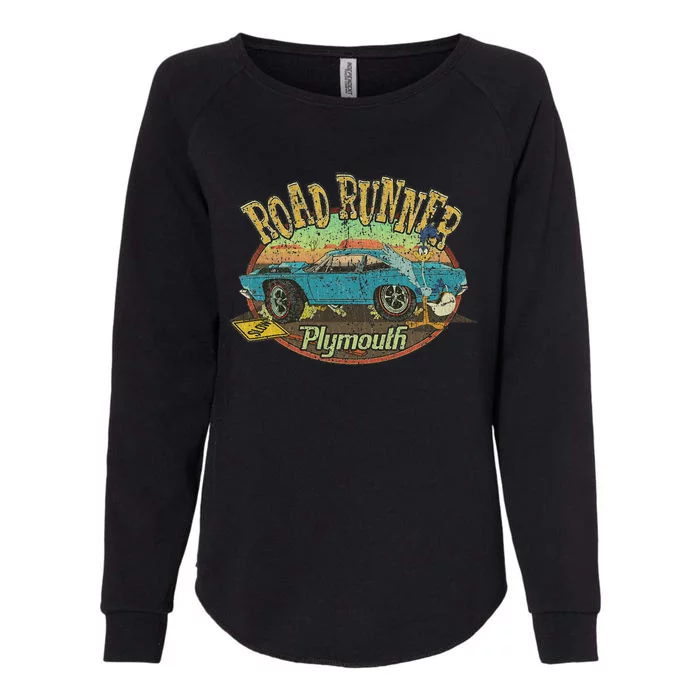 Vintage Plymouth's Road Runner 1968 Classic Car Gift Womens California Wash Sweatshirt