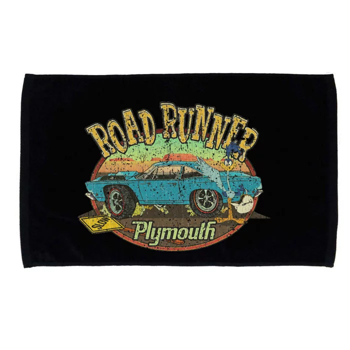 Vintage Plymouth's Road Runner 1968 Classic Car Gift Microfiber Hand Towel