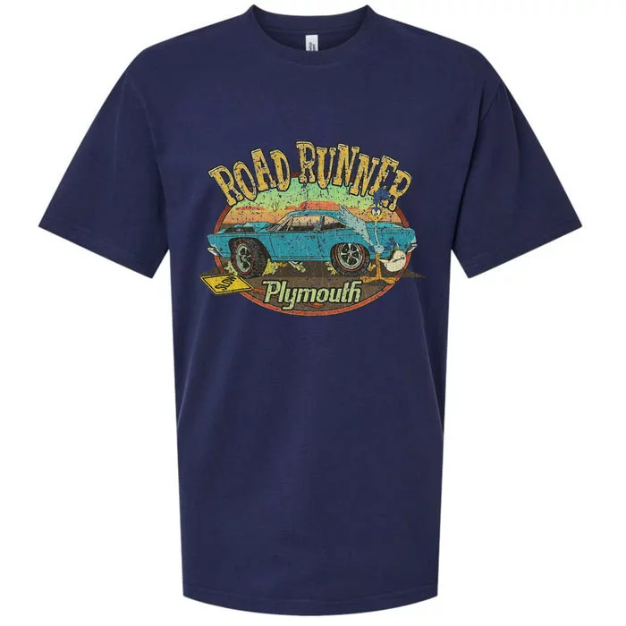 Vintage Plymouth's Road Runner 1968 Classic Car Gift Sueded Cloud Jersey T-Shirt