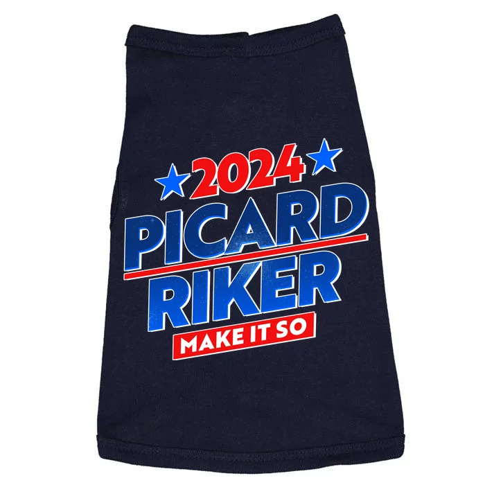 Vote Picard Riker Make It So 2024 Election Doggie Tank