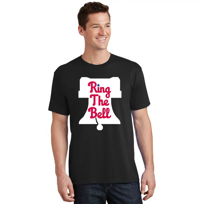 Vintage Philly Ring The Bell Philadelphia Baseball Christmas T-Shirt