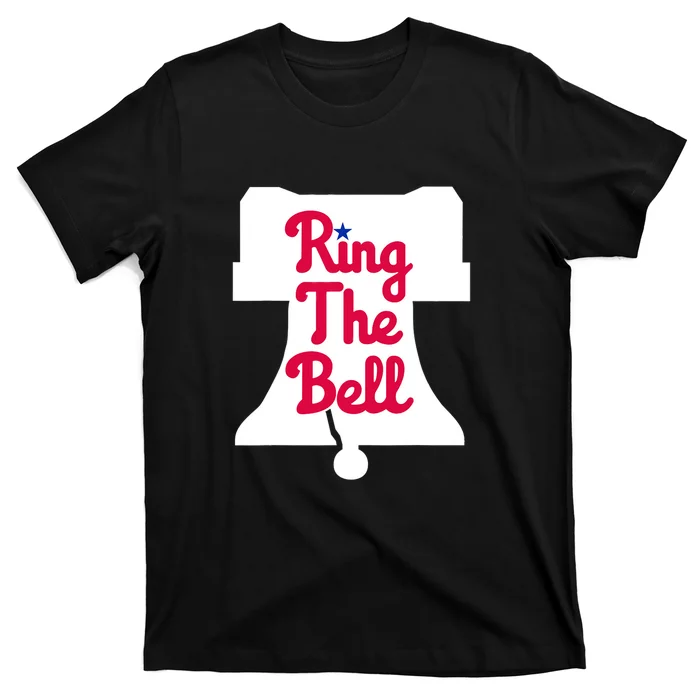 Vintage Philly Ring The Bell Philadelphia Baseball Christmas T-Shirt