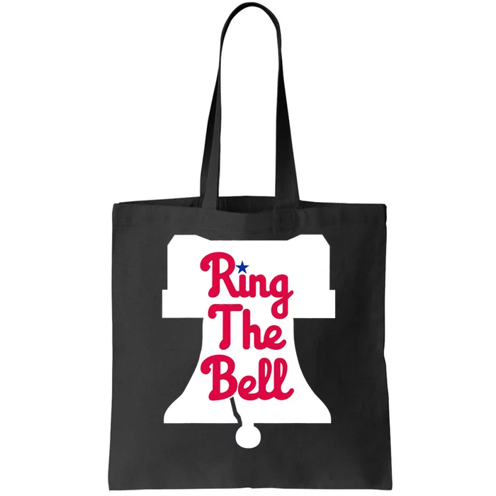 Vintage Philly Ring The Bell Philadelphia Baseball Christmas Tote Bag