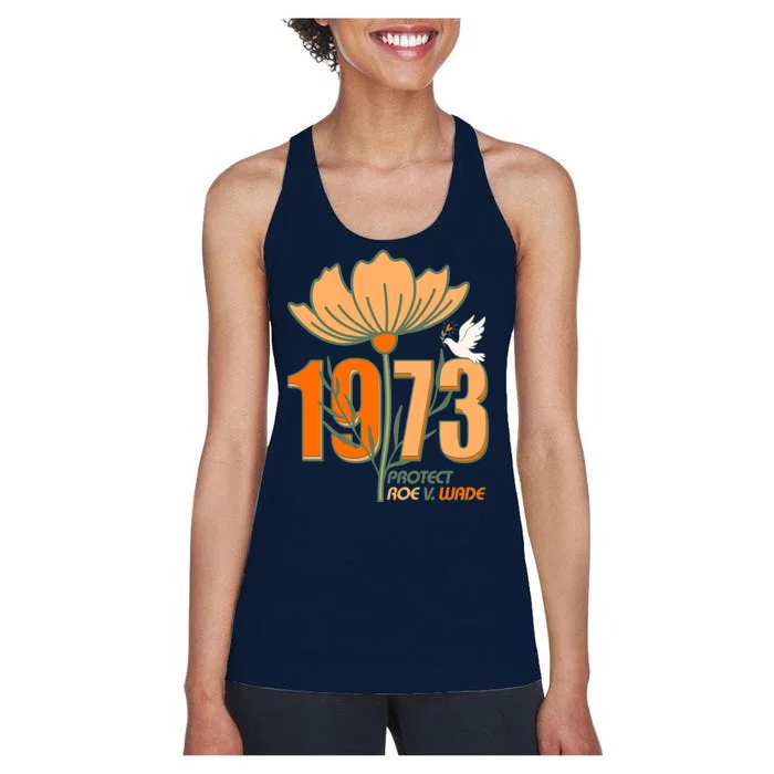 Vintage Protect Roe V. Wade 1973 Women's Racerback Tank