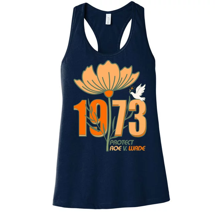 Vintage Protect Roe V. Wade 1973 Women's Racerback Tank