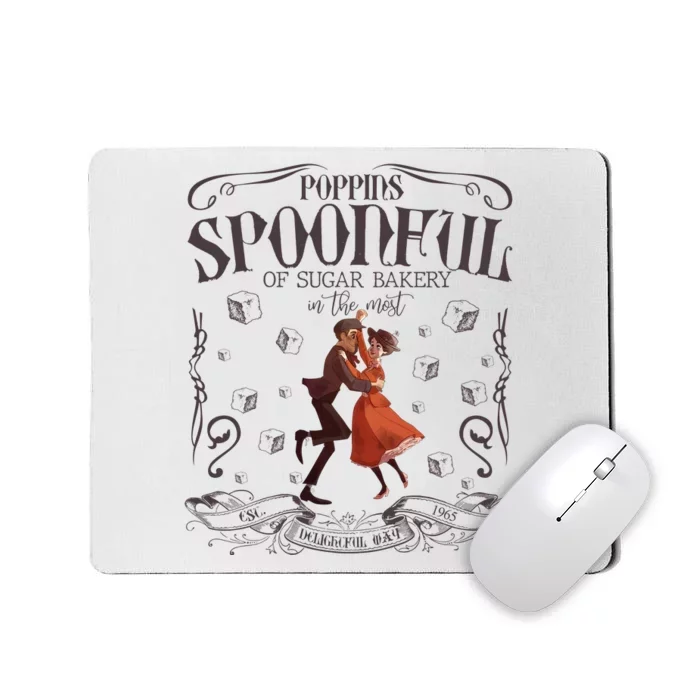 Vintage Poppins Spoonful Of Sugar Bakery In The Most Delightful Way Mousepad