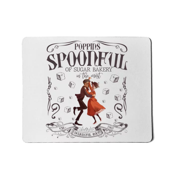 Vintage Poppins Spoonful Of Sugar Bakery In The Most Delightful Way Mousepad