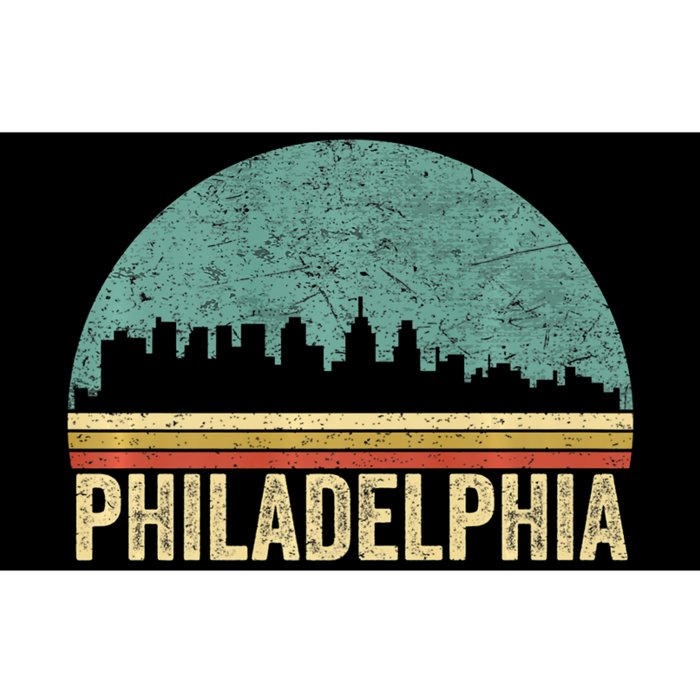 Vintage Philadelphia Skyline Retro Philly Cityline Bumper Sticker