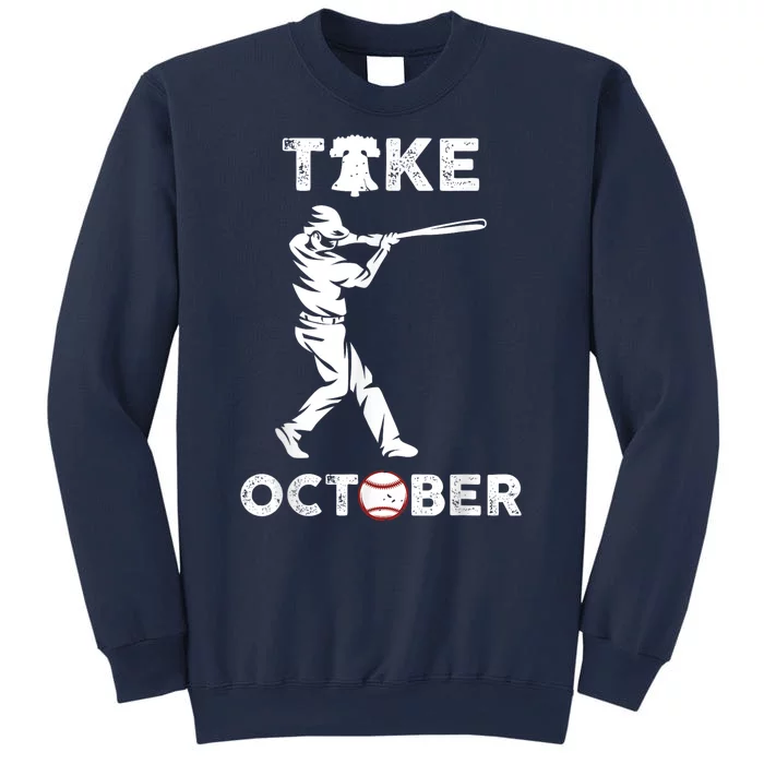 Vintage Philly_ Take October Philadelphia Red October Sweatshirt