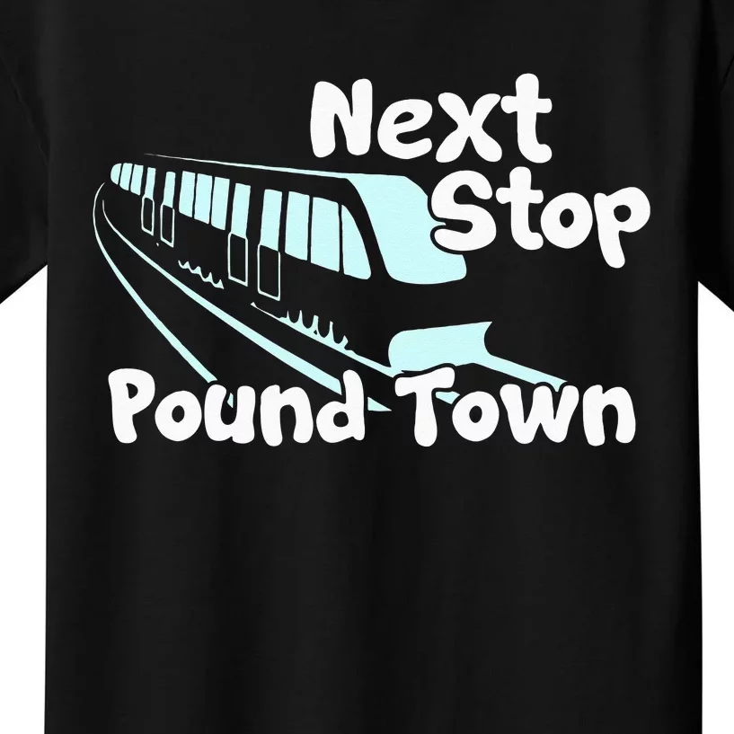 Visit Pound Town Funny Adult Sexual Humor Kids T-Shirt