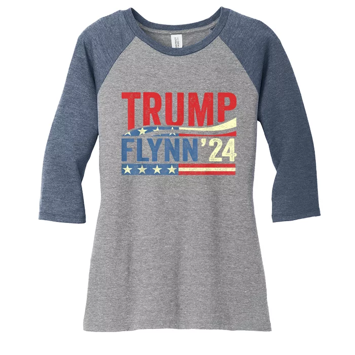 Vice President Take American Back Women's Tri-Blend 3/4-Sleeve Raglan Shirt