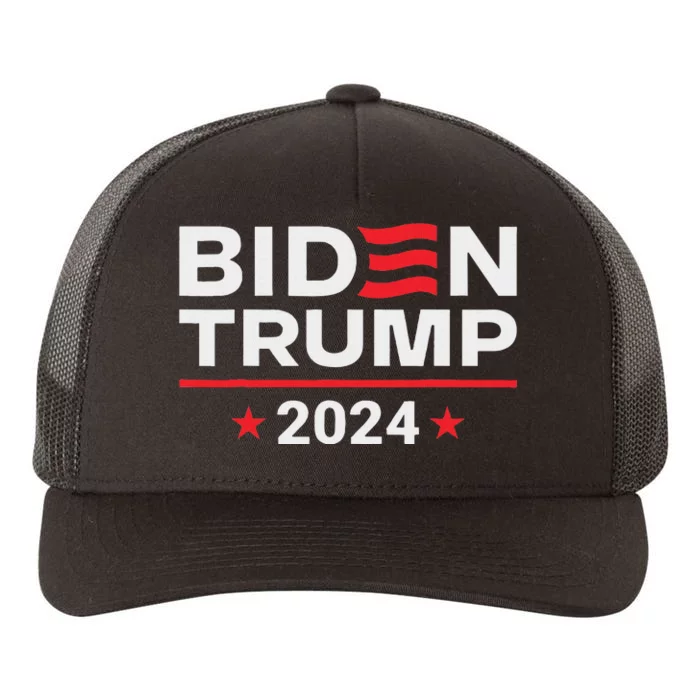 Vice President Trump Harris Biden Meme 2024 Design Yupoong Adult 5-Panel Trucker Hat