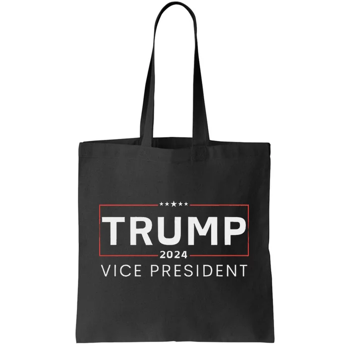 Vice President Trump 2024 Election Bold Design Tote Bag