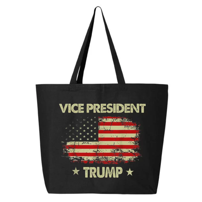 Vice President Trump Funny Election 2024 Design 25L Jumbo Tote