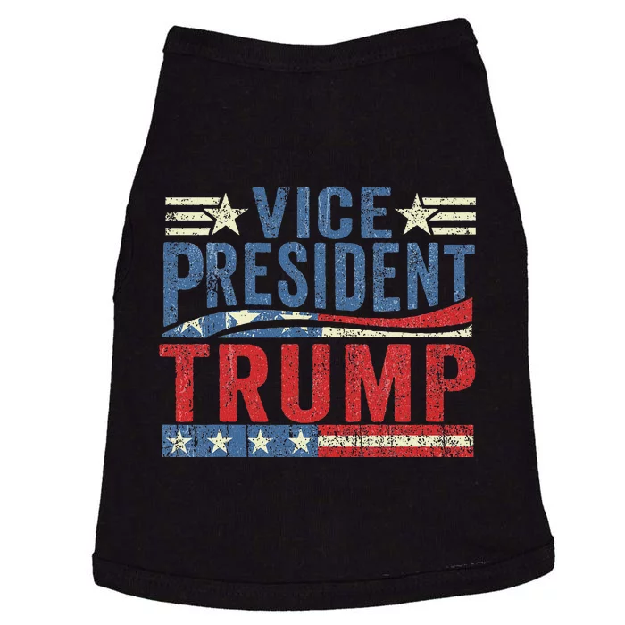 Vice President Trump Funny 2024 Election Design Doggie Tank