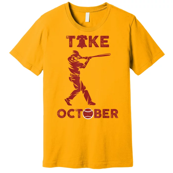 Vintage Philly_ Take October Philadelphia Red October Premium T-Shirt