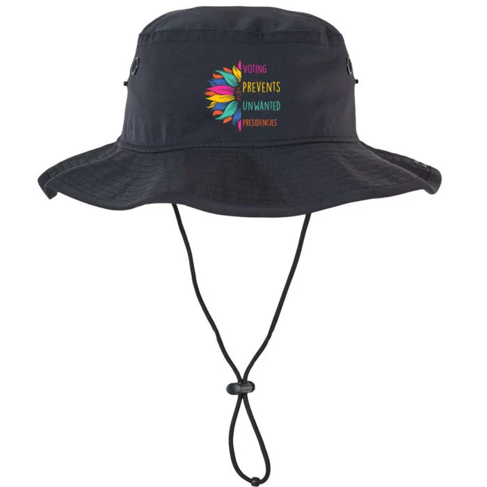 Voting Prevents Unwanted Presidencies Legacy Cool Fit Booney Bucket Hat