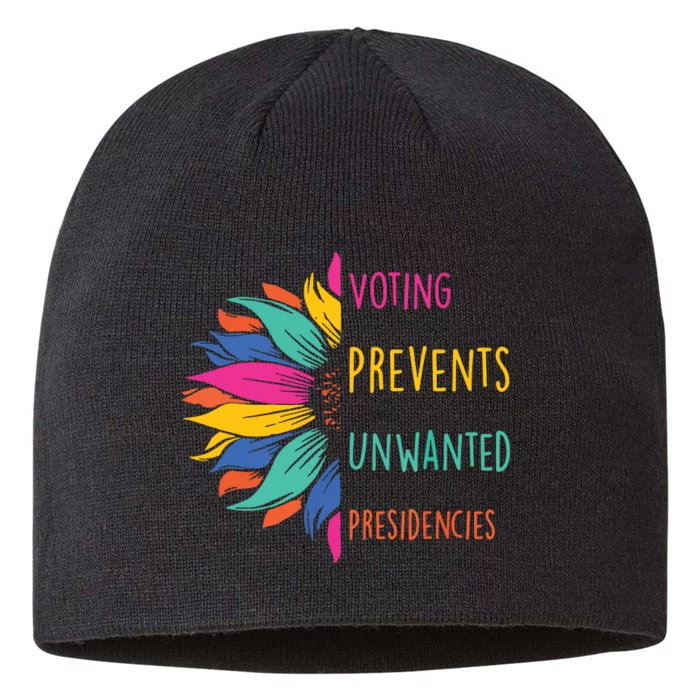 Voting Prevents Unwanted Presidencies 8 1/2in Sustainable Knit Beanie