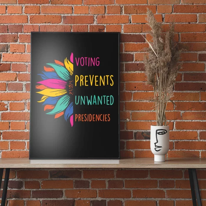 Voting Prevents Unwanted Presidencies Poster