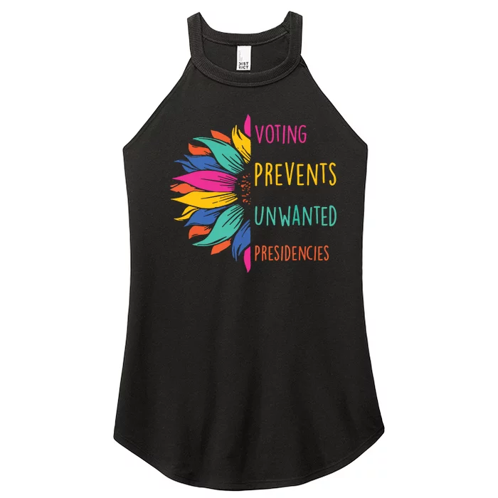 Voting Prevents Unwanted Presidencies Women’s Perfect Tri Rocker Tank