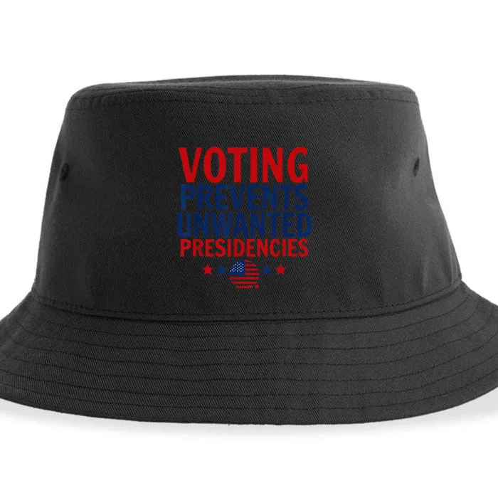 Voting Prevents Unwanted Presidencies Sustainable Bucket Hat