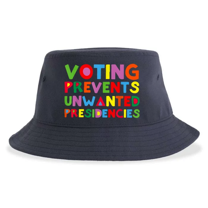 Voting Prevents Unwanted Presidencies Sustainable Bucket Hat