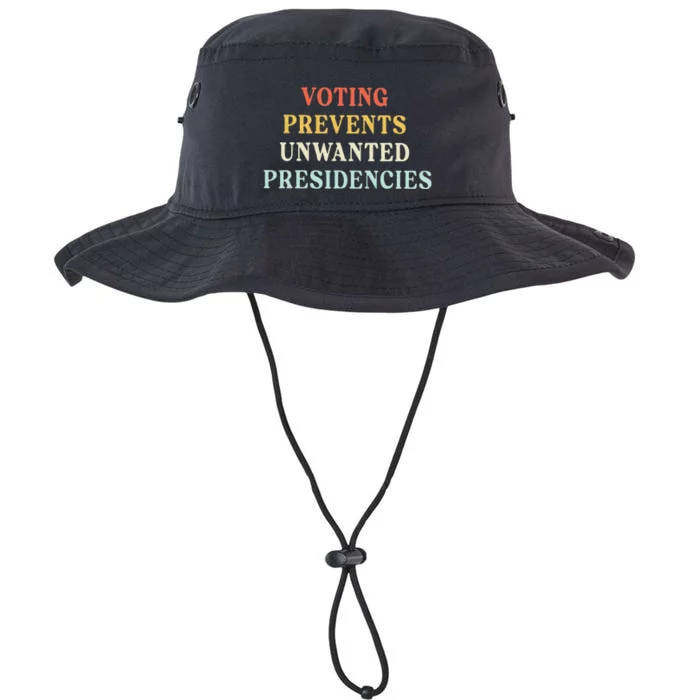 Voting Prevents Unwanted Presidencies Legacy Cool Fit Booney Bucket Hat