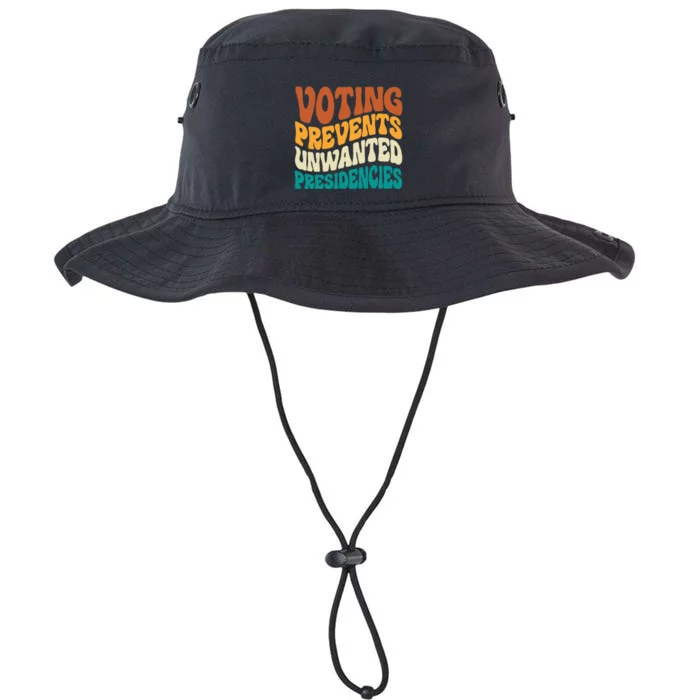 Voting Prevents Unwanted Presidencies Legacy Cool Fit Booney Bucket Hat