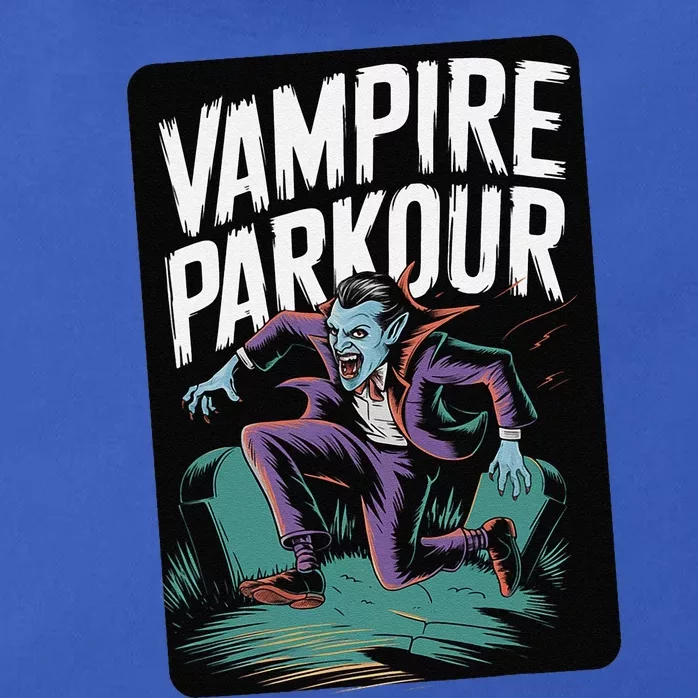 Vampire Parkour Urban Style Flow Athlete Halloween Zip Tote Bag