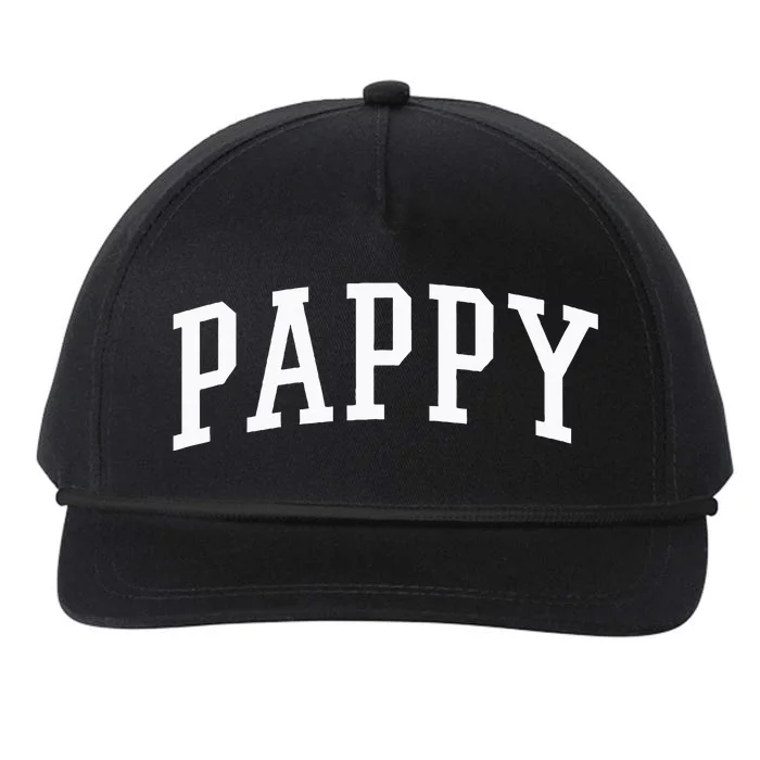 Varsity Pappy Snapback Five-Panel Rope Hat