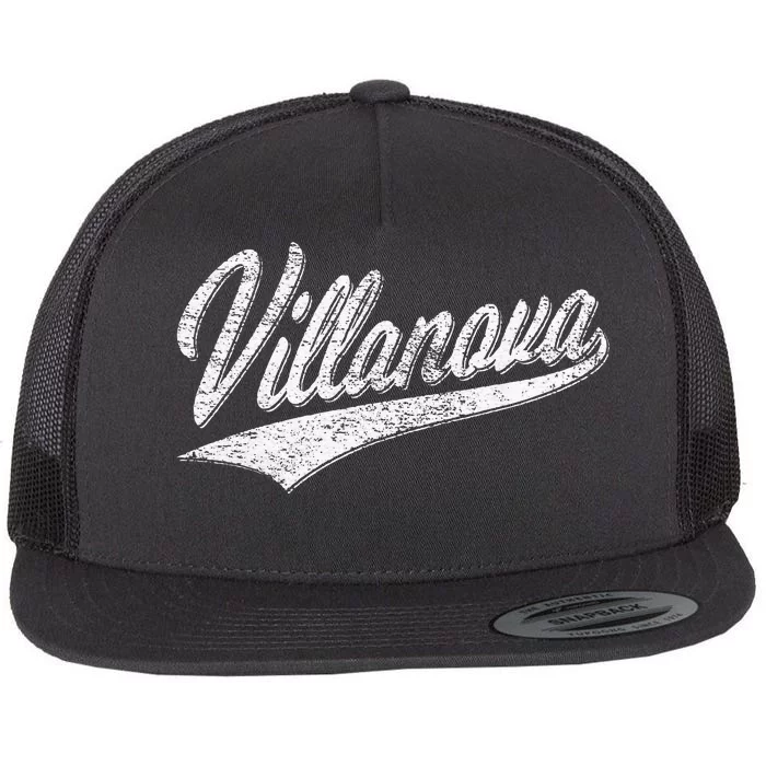 VILLANOVA PENNSYLVANIA VARSITY SCRIPT JERSEY STYLE Flat Bill Trucker Hat