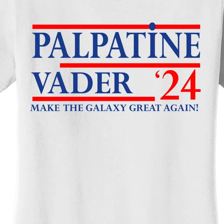 Vote Palpatine Vader In 2024 Women's T-Shirt