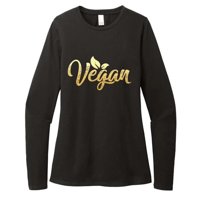 Vegan Power Vegetarian Be Veggie Vegan Gift Womens CVC Long Sleeve Shirt