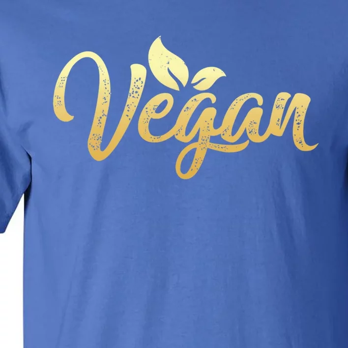 Vegan Power Vegetarian Be Veggie Vegan Gift Tall T-Shirt