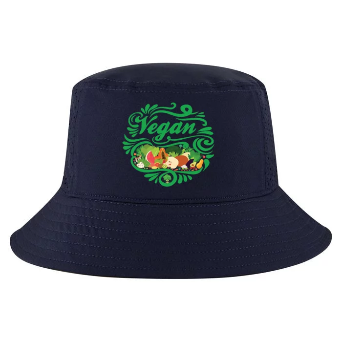 Vegan Power Veggie Vegan Healthy Muscle Vegetarian Environt Gift Cool Comfort Performance Bucket Hat