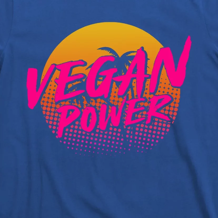 Vegan Power Veggie Vegetables Veganism Vegetarian Gift T-Shirt