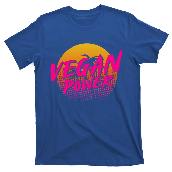 Vegan Power Veggie Vegetables Veganism Vegetarian Gift T-Shirt