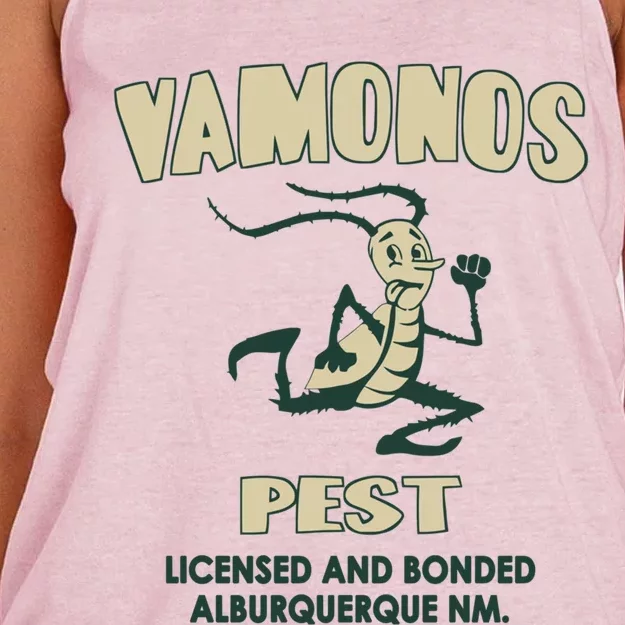 Vamonos Pest Women's Knotted Racerback Tank