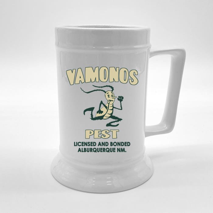 Vamonos Pest Front & Back Beer Stein