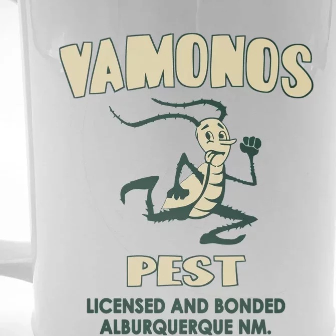 Vamonos Pest Front & Back Beer Stein