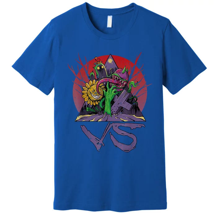 Vintage Plants Vs Zombies 1 Premium T-Shirt