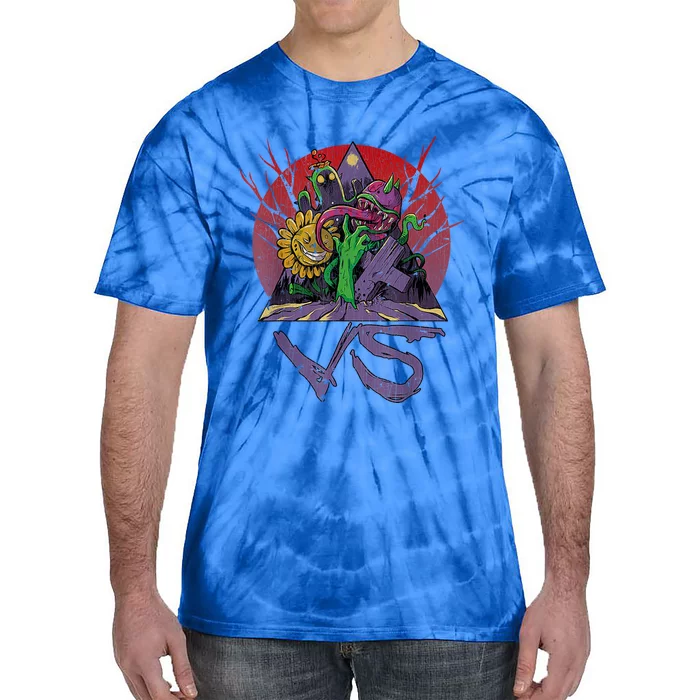 Vintage Plants Vs Zombies 1 Tie-Dye T-Shirt