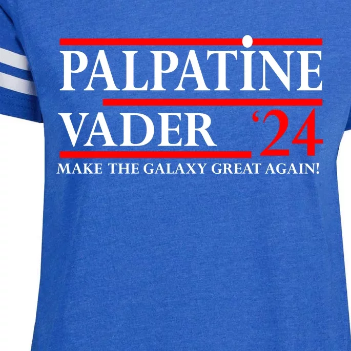 Vote Palpatine Vader In 2024 Enza Ladies Jersey Football T-Shirt